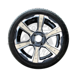 14’’ Radial Tire Assembly with Decoration BEIGE OEM Parts