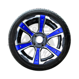 14’’ Radial Tire Assembly with Decoration BLUE OEM Parts