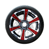 14’’ Radial Tire Assembly with Decoration FLAMENCO RED OEM Parts