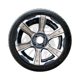 14’’ Radial Tire Assembly with Decoration GOLD OEM Parts
