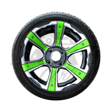 14’’ Radial Tire Assembly with Decoration LIME GREEN OEM Parts