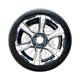 14’’ Radial Tire Assembly with Decoration MINERAL WHITE (WHITE PEARL) OEM Parts