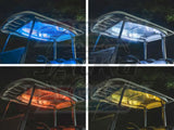 4pc Million Color LED 6 Seater Golf Cart Canopy Add-On Lighting Kit Accessories