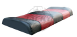 CANDY APPLE RED & BLACK FRONT SEAT CUSHION OEM Parts