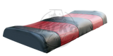 CANDY APPLE RED & BLACK REAR SEAT CUSHION OEM Parts