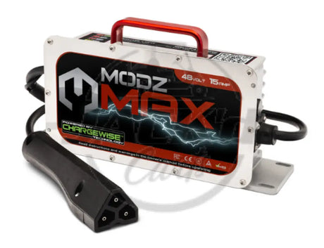 MODZ® MAX48 15 Amp EZGO RXV & TXT48 Battery Charger for 48 Volt Golf Carts Golf Cart Chargers