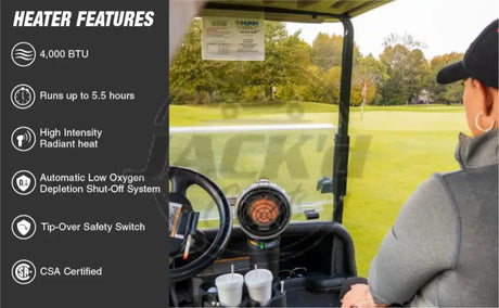 Mr. Heater for Golf Carts