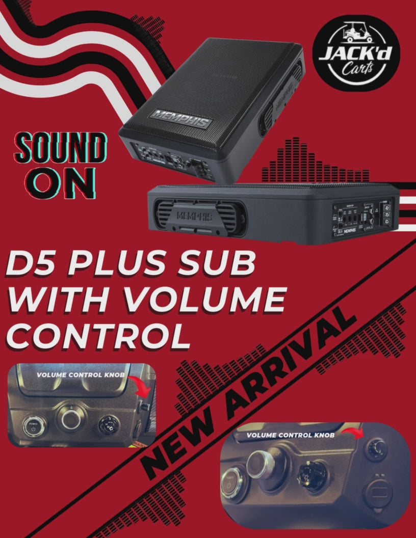 D5 Plus Subwoofer with Volume Control Add-On Kit