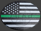 Tire Center Cap Cover Set BACK THE GREEN FLAG Accessories